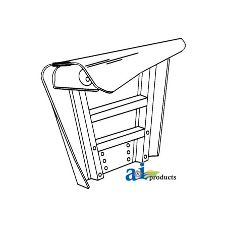A & I Products Fender, 1 Light (RH) 38" x16" x30" A-533188R1